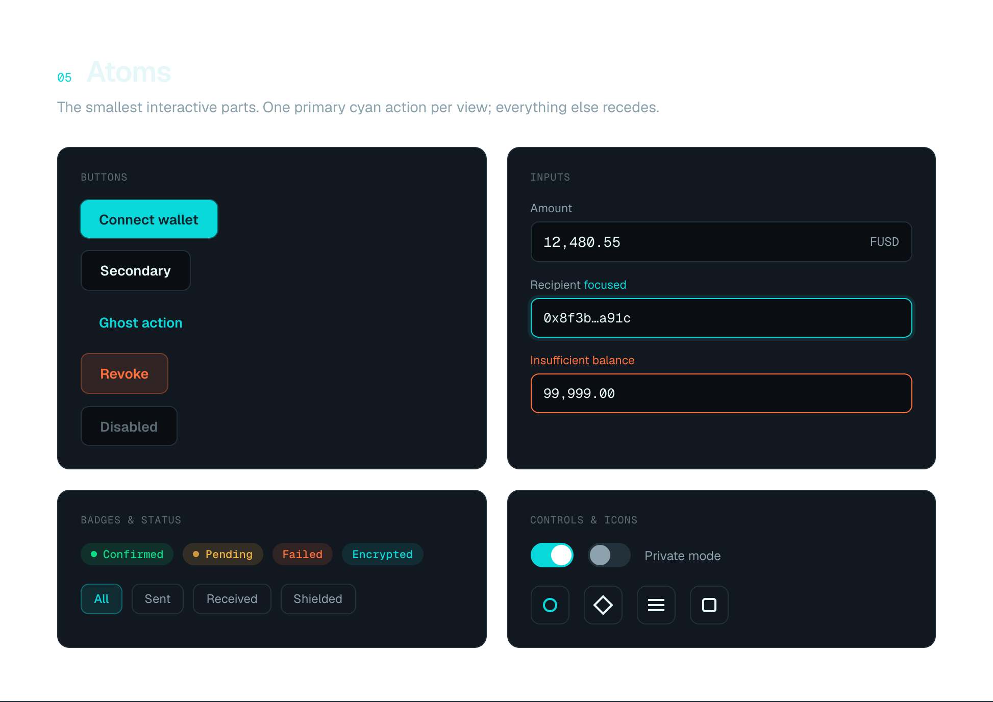 Fhenix Design System 5