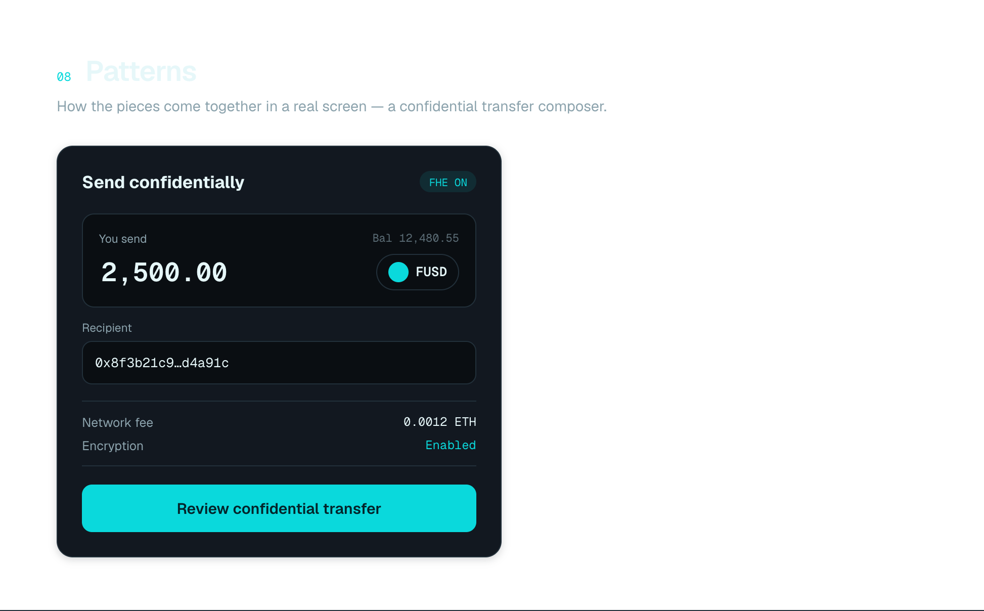 Fhenix Design System 8
